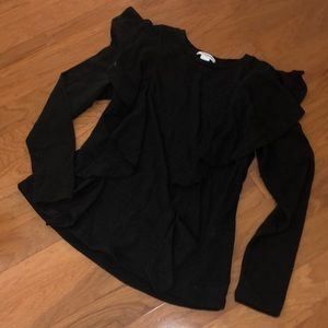 Glamorous ruffled top